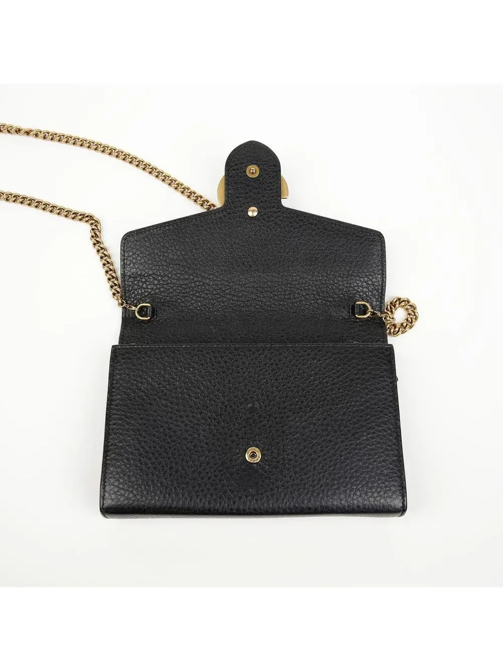 Gucci Gg Marmont Chain Wallet Leather #326323G11B
